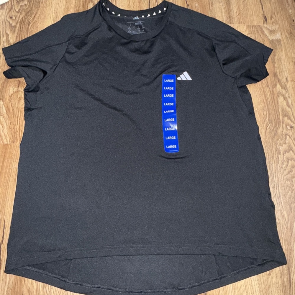 Adidas Women's Active Tee Size Large Black